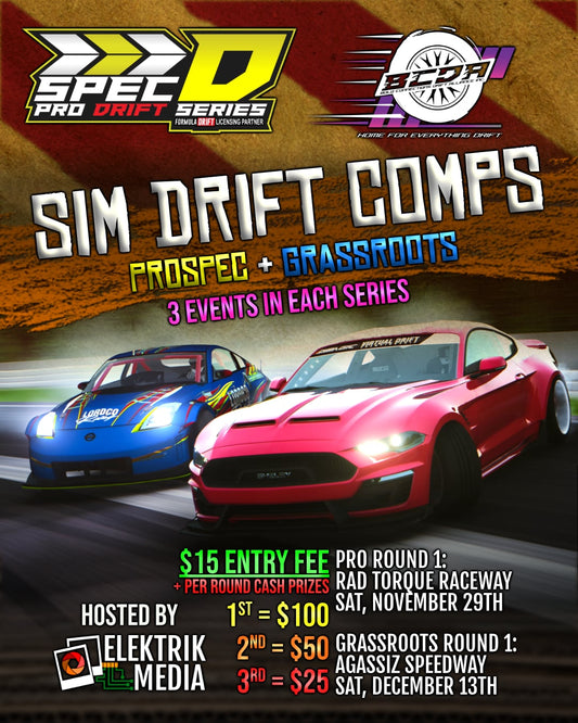 SpecD+BCDA Virtual Drift Series