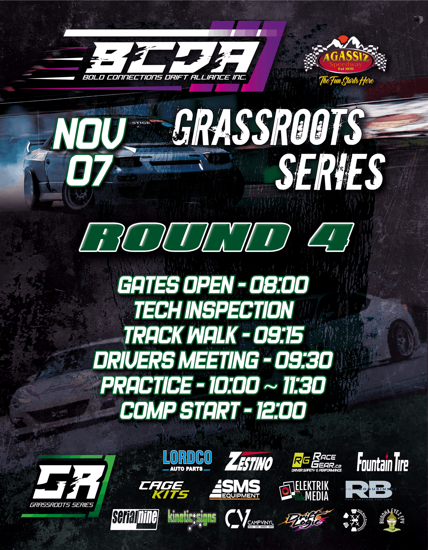 BCDA Grassroots Series – Round 4 (November 7)