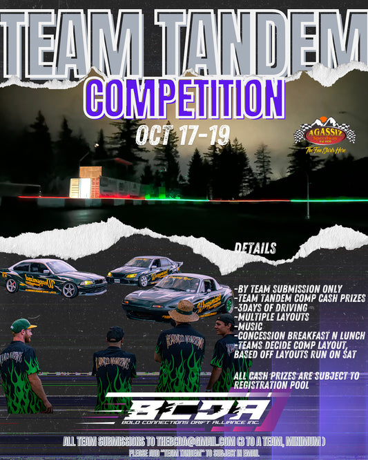 Team tandem comp Oct 17-19