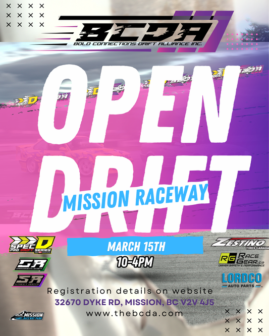 Bcda Open Drift March 15