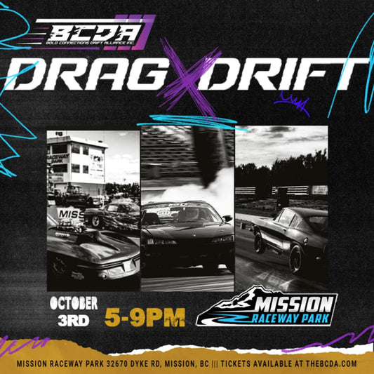 Drift and Drag Oct 3rd