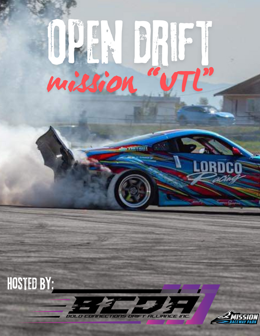 Open Drift Registration: UTL [July 31th]