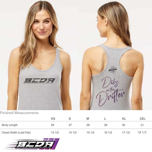 Bcda “dibs on the drifter” tanks