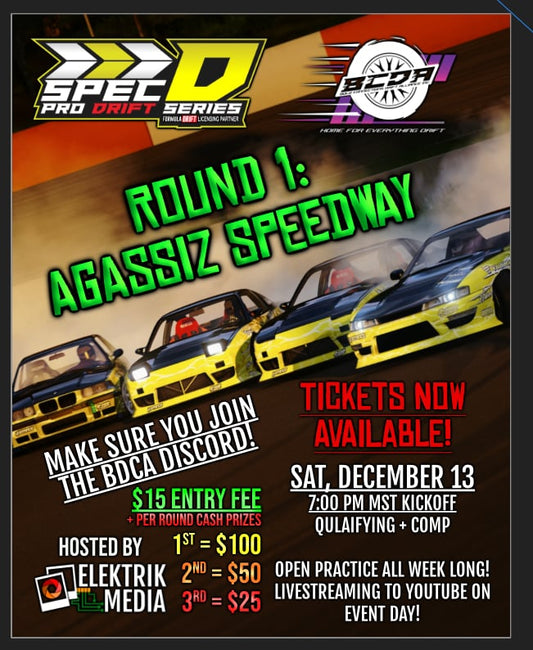 SpecD+BCDA  Virtual Drift Series