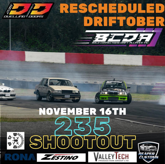 RESCHEDULED BCDA Duelling Doors 235 Shootout Competition